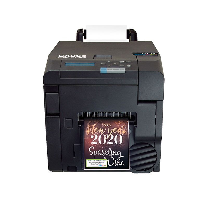 tag CX86 CMY Label and Tag 86mm w/ Cutter | Labelgraff